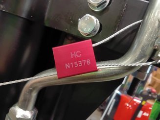 Stacker truck with folding platform Hangcha CDD16-XT1S-SiL