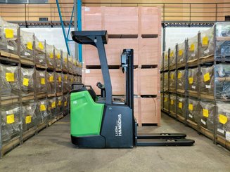 Stand-on pallet stacker Hangcha CDD16-XT1S-SISU