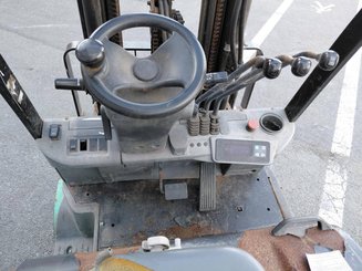 Three wheel front forklift Mitsubishi FB16CPNT