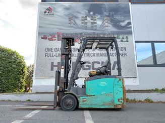 Three wheel front forklift Mitsubishi FB16CPNT
