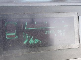 Three wheel front forklift Mitsubishi FB16CPNT