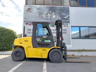 Four wheel front forklift Yale GDP60VX - 5
