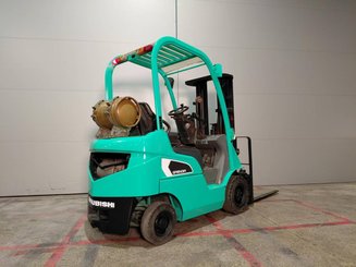 Four wheel front forklift Mitsubishi FG15N