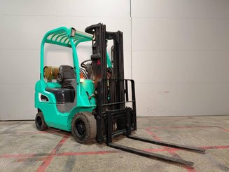 Four wheel front forklift Mitsubishi FG15N