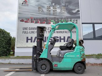 Four wheel front forklift Mitsubishi FG15N