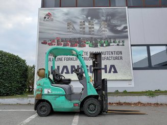 Four wheel front forklift Mitsubishi FG15N