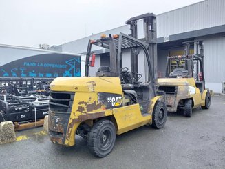 Four wheel front forklift Caterpillar DP55NT MC