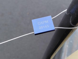 Multidirectional sideloader Hubtex MQ40