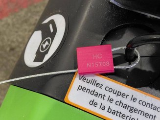 Pedestrian pallet stacker Hangcha CDD15-A2MC2-ISZ