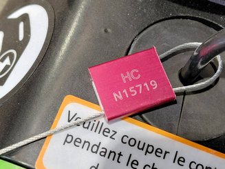 Pedestrian pallet stacker Hangcha CDD15-A2MC2-ISZ